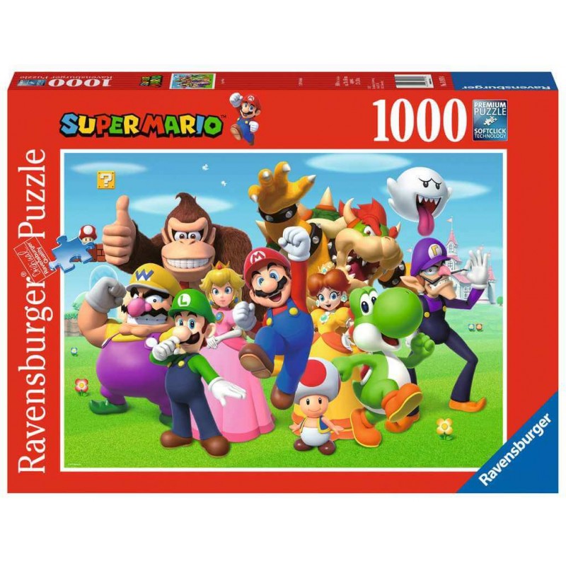 1000 Piece Super Mario Ravensburger Puzzle Kubekings Pt