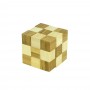 Puzzle cobra-cubo de bambu 3D - 3D Bamboo Puzzles