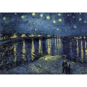 Puzzle Ravensburger Noite Estrelada no Rhone de 1000 peças Ravensburger - 1