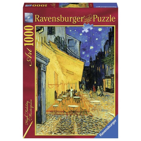 Puzzle Ravensburger terraço de café noturno de 1000 peças - Ravensburger