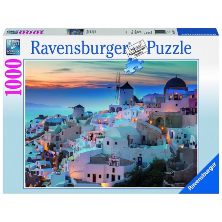 Puzzle Ravensburger Tarde de Santorini de mil peças Ravensburger - 1