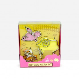 Primeiro fio Puzzle animal set 1 - Eureka! 3D Puzzle