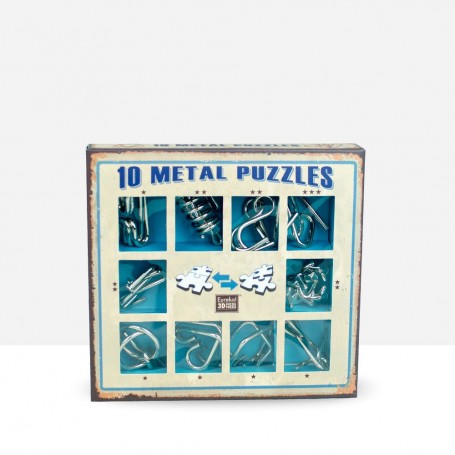 Quebra-cabeças de metal azul - Eureka! 3D Puzzle