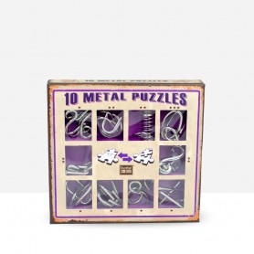 Quebra-cabeças de metal roxo Eureka! 3D Puzzle - 1