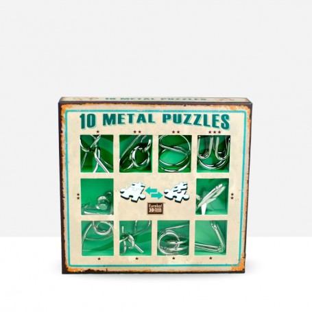 Quebra-cabeças de metal verde - Eureka! 3D Puzzle