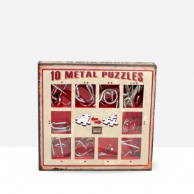 Quebra-cabeças de metal vermelho - Eureka! 3D Puzzle