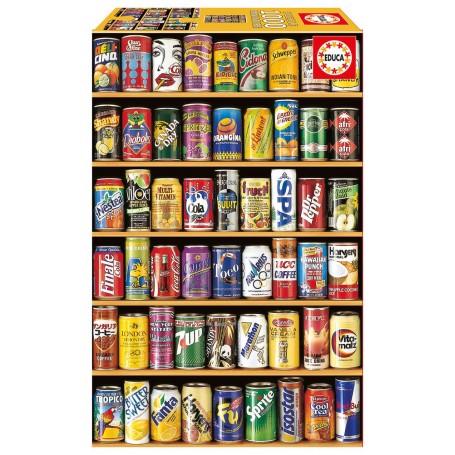 Puzzle Educa Cans (Mini) 1000 peças - Educa Puzzles