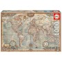 Puzzle Educa O Mundo, Mapa Político (Mini) 1000 peças - Puzzles Educa