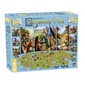 Carcassonne Plus 2017 - Jogo de Tabuleiro - 