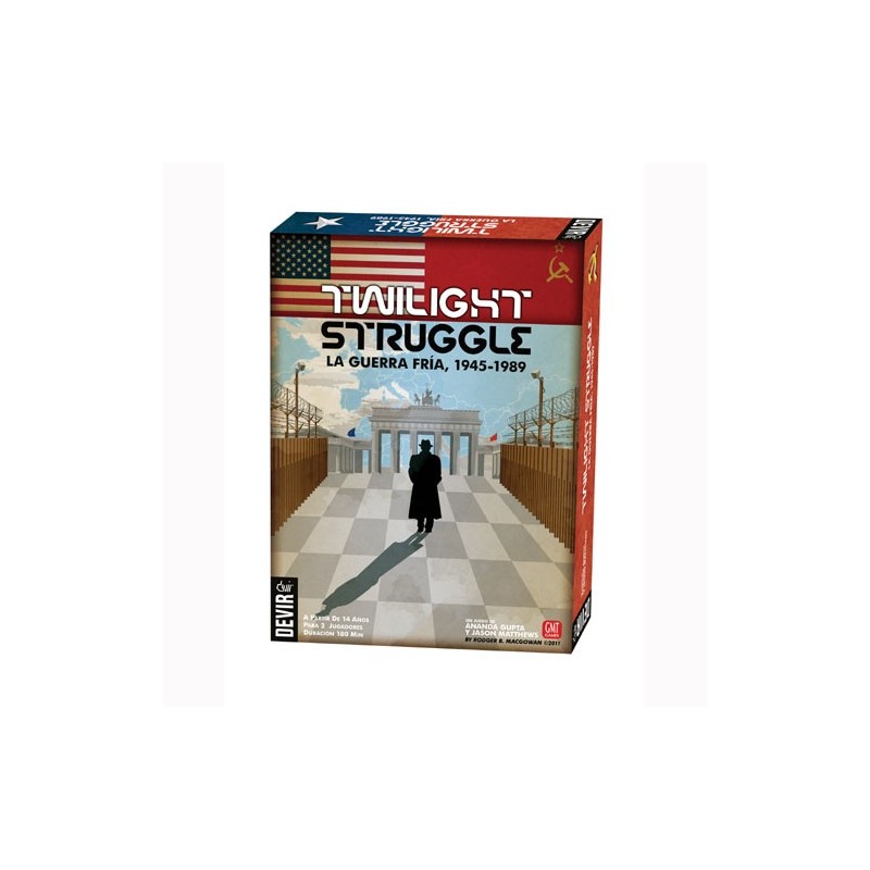 Twilight Struggle, The Cold War 1945-1989 - Devir - Kubekings.pt