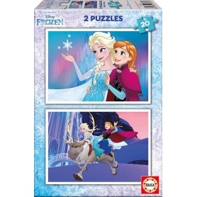 Puzzle Educa Congelado 2x20 Puzzles Educa - 1