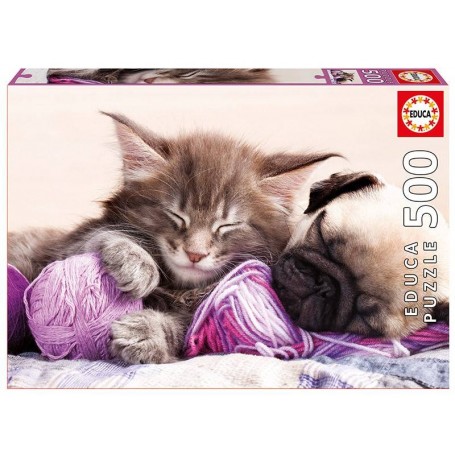 Educa Puzzle Companheiros de Sonho 500 peças - Educa Puzzles