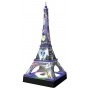Puzzle 3D Ravensburger Torre Eiffel da Disney Night Edition de 216 peças - Ravensburger