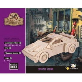 Carro de Puzzle 3D de Gepetto - Eureka! 3D Puzzle
