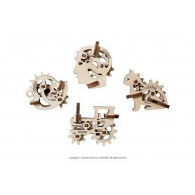 U-Fidgets Modelo Mini Modelos Tribiks - Ugears Models
