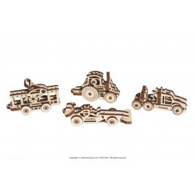 U-Fidgets Modelo Mini Modelos Veículos - Ugears Models