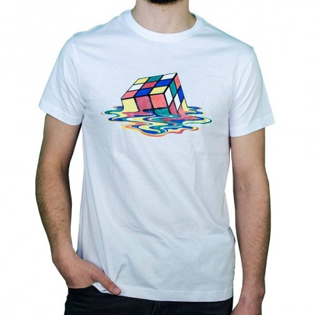 Camiseta de Cubo Magico derretida - Kubekings