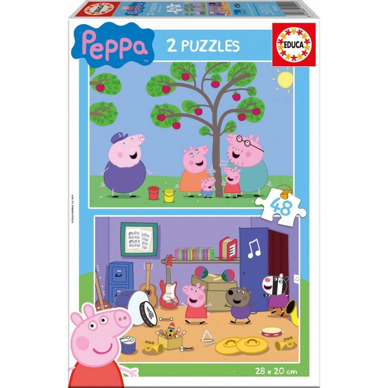 Quebra Cabeças Peppa Pig 2