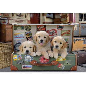 Educa Puzzle Filhotes na Bagagem 500 peças - Educa Puzzles