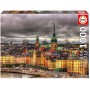 Puzzle Educa Vistas de Estocolmo, Suécia 1000 peças - Puzzles Educa