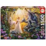 Educa Puzzle Dragão, Princesa e Unicórnio 1500 peças - Educa Puzzles