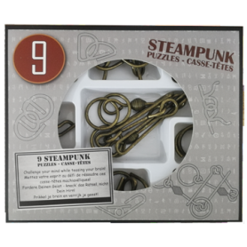 Steampunk Puzzles Grey Box - 