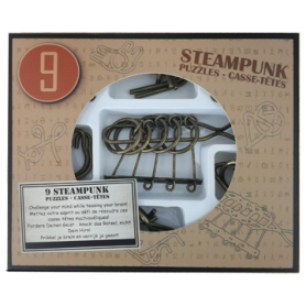 Steampunk Puzzles Caixa Marrom - 3