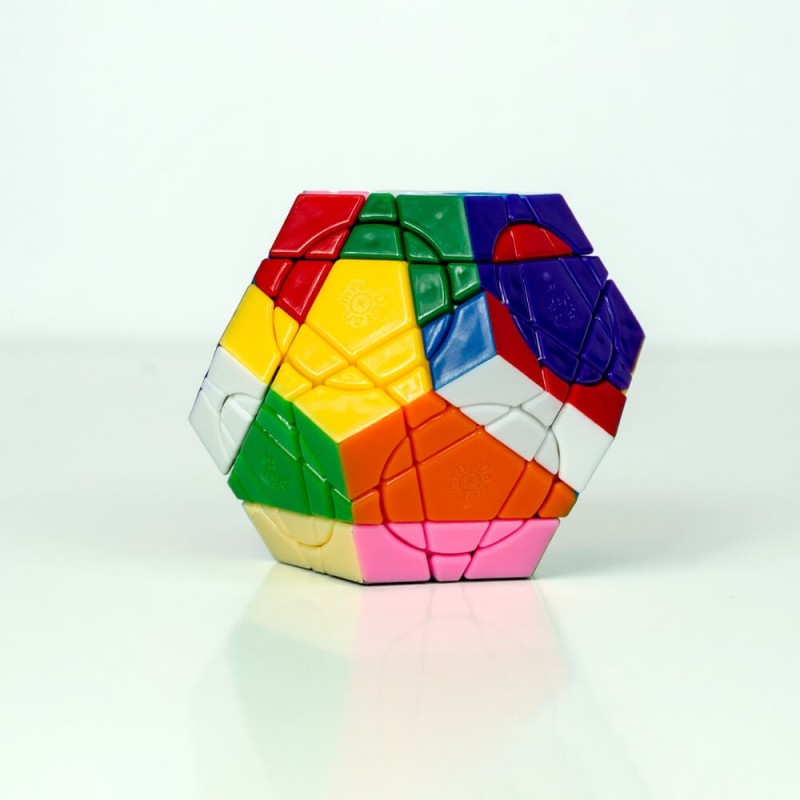 Cubos Mágicos Megaminxes Brinquedo Dodecaedro de 12 Faces 3X3 Megaminx  Preto