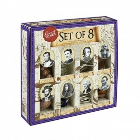 Grandes Mentes - Conjunto de 8 quebra-cabeças Professor Puzzle - 1