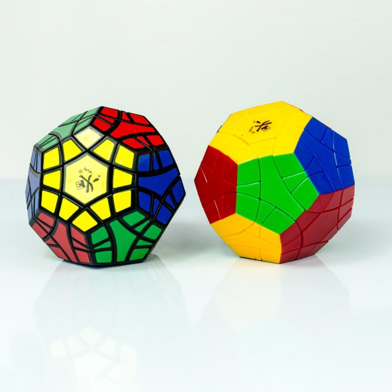 Cubos Mágicos Megaminxes Brinquedo Dodecaedro de 12 Faces 3X3 Megaminx  Preto