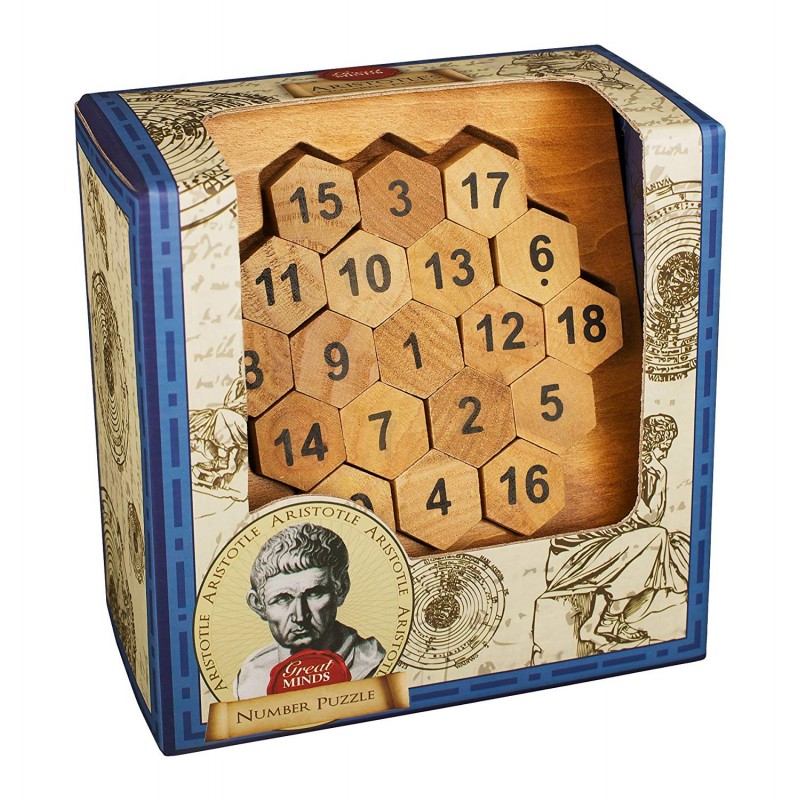 Quebra cabeça madeira 3D kit 16 peças puzzle