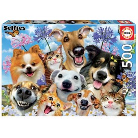 Puzzle Educa selfie engraçada de 500 peças Puzzles Educa - 1