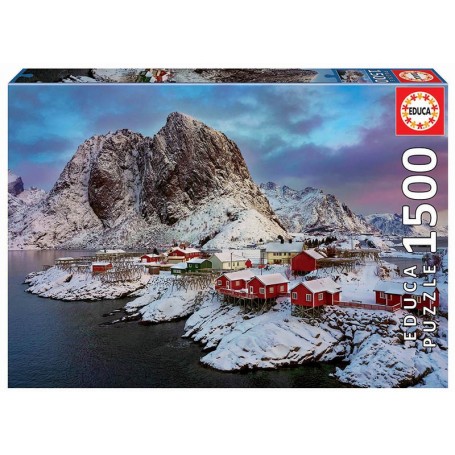 Ilhas lofoten Puzzle Educa, Noruega 1500 peças - Puzzles Educa