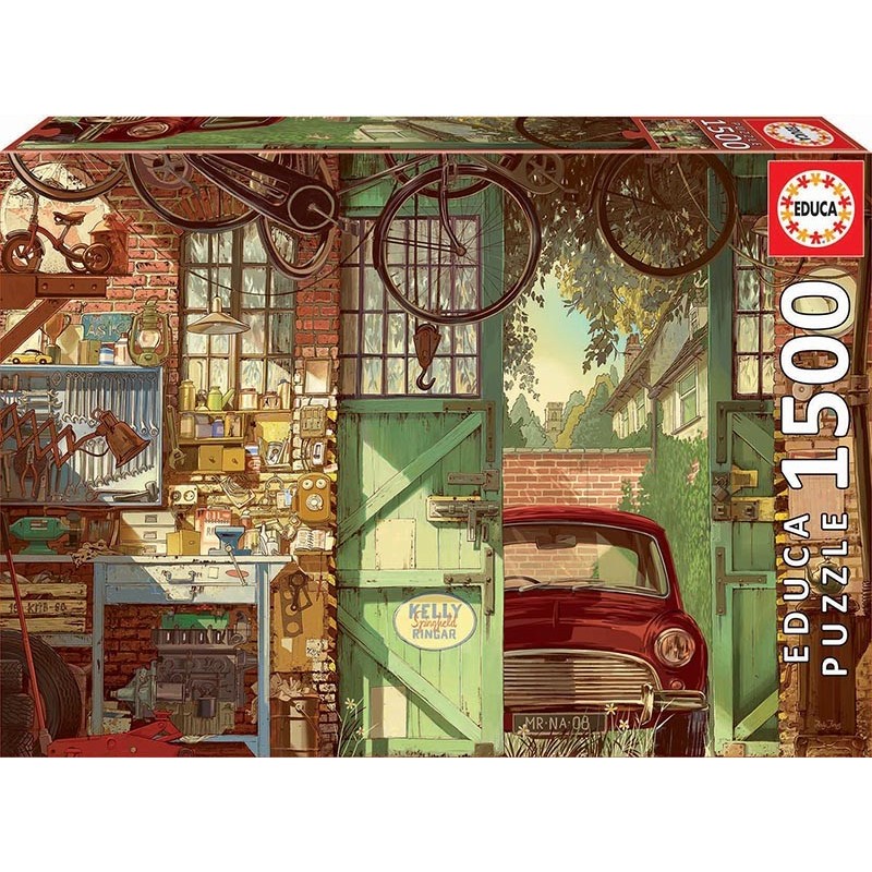 Puzzle Garagem velha, Arly Jones, 1 500 peças