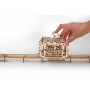 UgearsModels - Bonde com 3D Puzzle Rails - Ugears Models