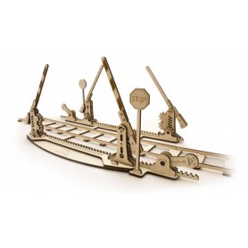 UgearsModels - conjunto ferroviário de nível 3D Puzzle Ugears Models - 1