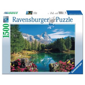 Puzzle Ravensburger Matterhorn, Bergsee 1500 Peças Ravensburger - 1