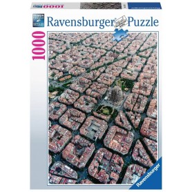 Puzzle Ravensburger vista aérea de Barcelona de 1000 peças Ravensburger - 1