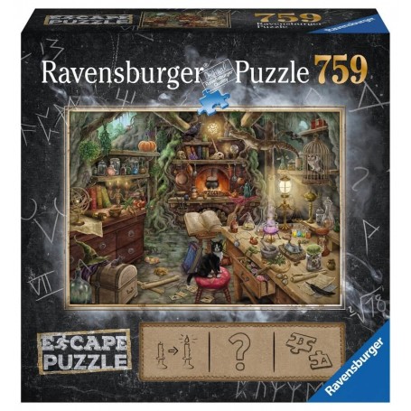 Puzzle Escape Ravensburger Cozinha da Bruxa de 759 Peças - Ravensburger