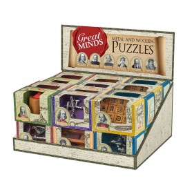 Conjunto Philos de 10 Puzzles em Madeira