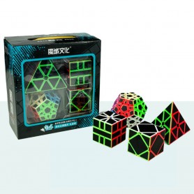 Pacote de Mofang Jiaoshi de carbono (Básico) - Moyu cube