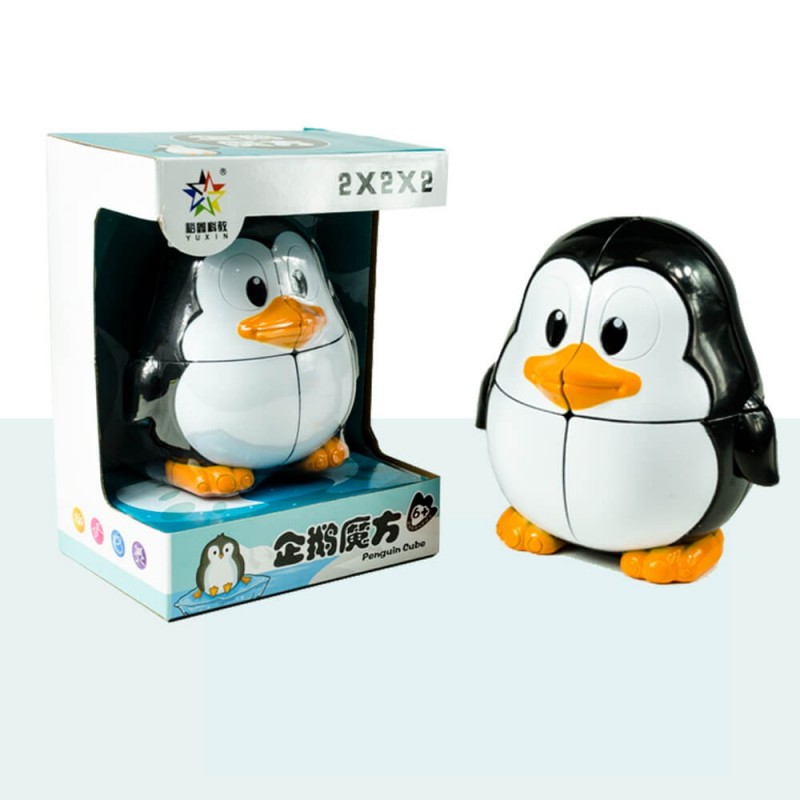 3d Quebra-cabeça - Animal Pinguim Puzzle Madeira com Caixa