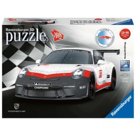 Puzzle 3D Ravensburger Porsche 911 GT3 Cup 108 Peças Ravensburger - 1