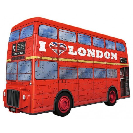 Puzzle Ravensburger ônibus 3D London 216 Peças Ravensburger - 1