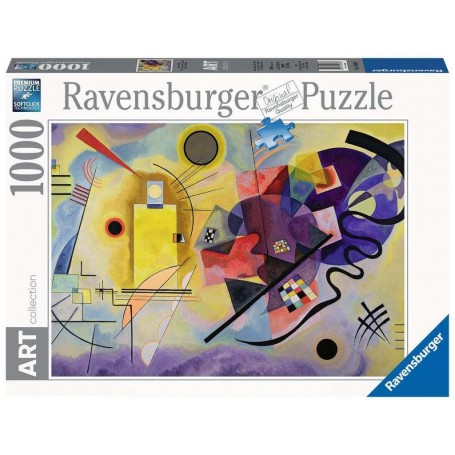 Puzzle Ravensburger Kandinsky Peças Amarelas, Vermelhas, Azuis 1000 - Ravensburger