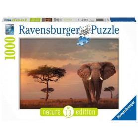 Puzzle Ravensburger Elefante do Masai Mara 1000 Peças Ravensburger - 1