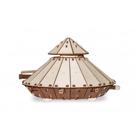 Puzzle eco wood art tanque da Vinci 363 Peças - Eco Wood Art