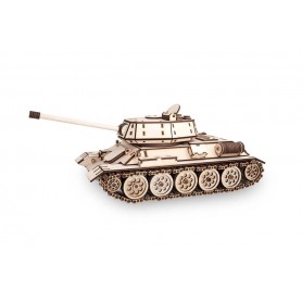 Puzzle eco wood art Tanque T-34 600 Peças - Eco Wood Art