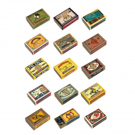 Caixa de fósforos Puzzle Mini Pack 15 - Professor Puzzle