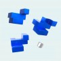 Puzzle de Metal fortaleza (azul) - Eureka! 3D Puzzle